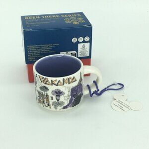 Starbucks Been There Wakanda Marvel Ornament Mug 2oz Purple NWT w/ Box